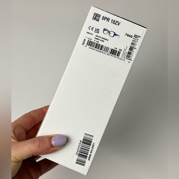 Prada Blue Bold Rectangular Glasses - Picture 11 of 13